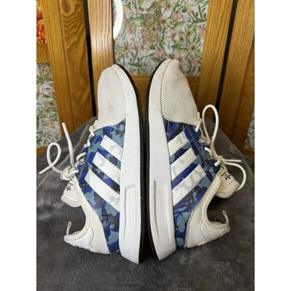 ADIDAS X_PLR White/Blue Camo Sneakers Trainer Shoes Casual Running Outdoor Sz 7 - Picture 6 of 12